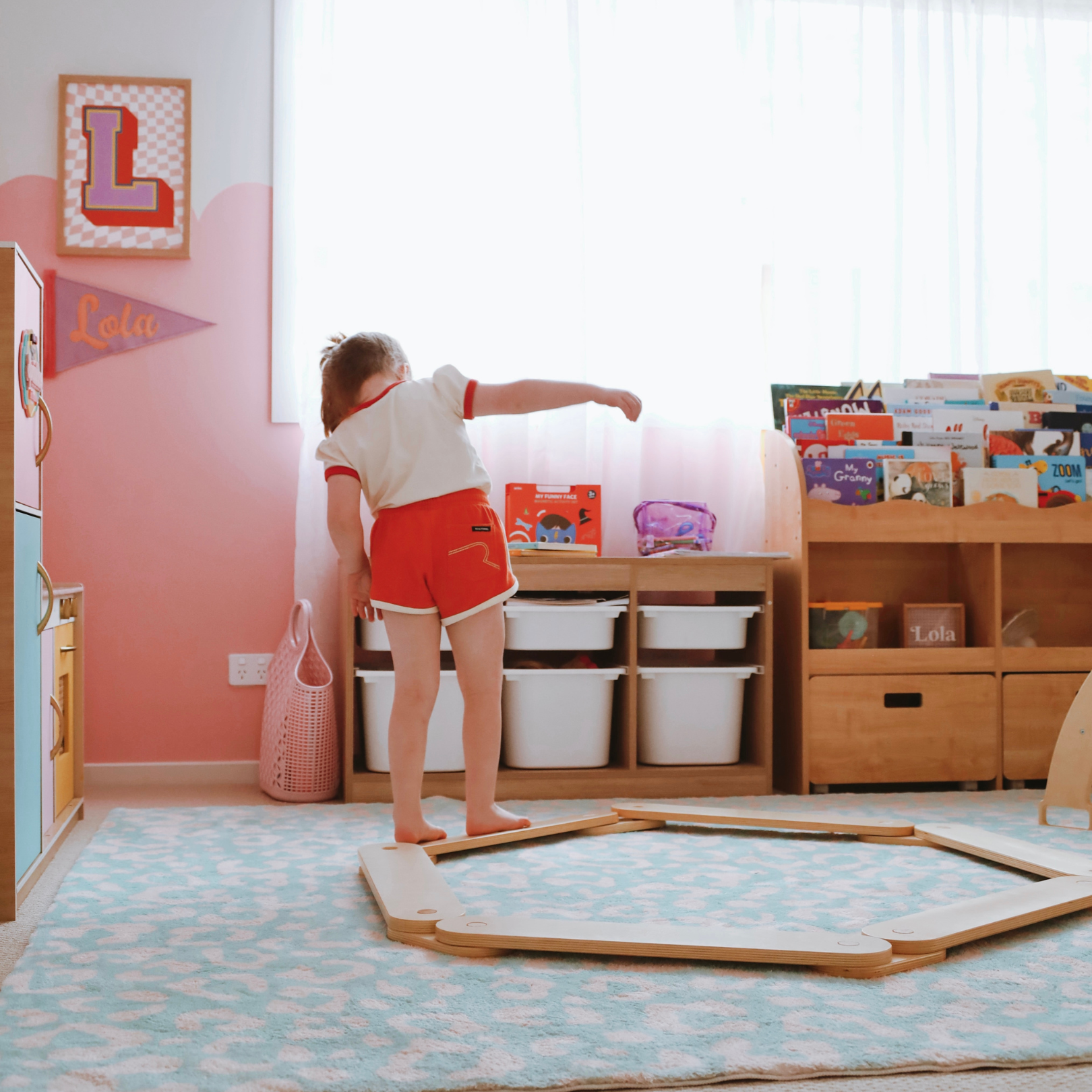 Challenge your kids and develop their balance with our Balance beams